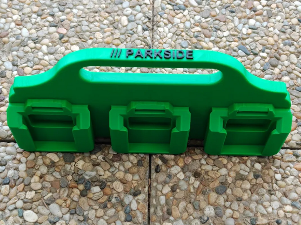 Akkumulátor tartó Parkside 20v-os rendszerhez