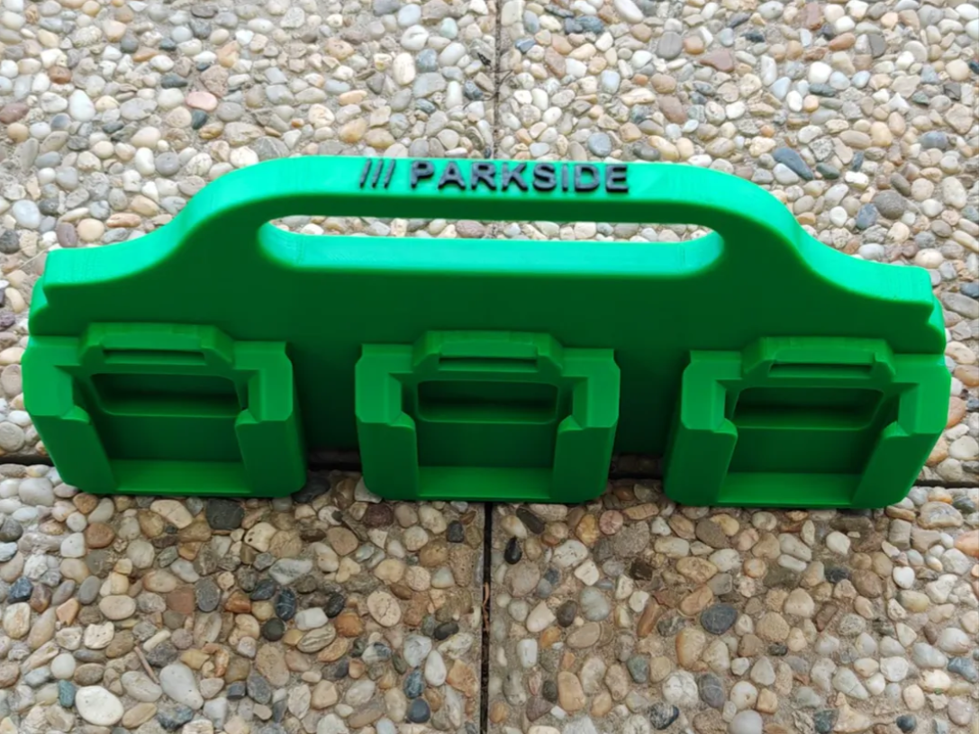 Akkumulátor tartó Parkside 20v-os rendszerhez